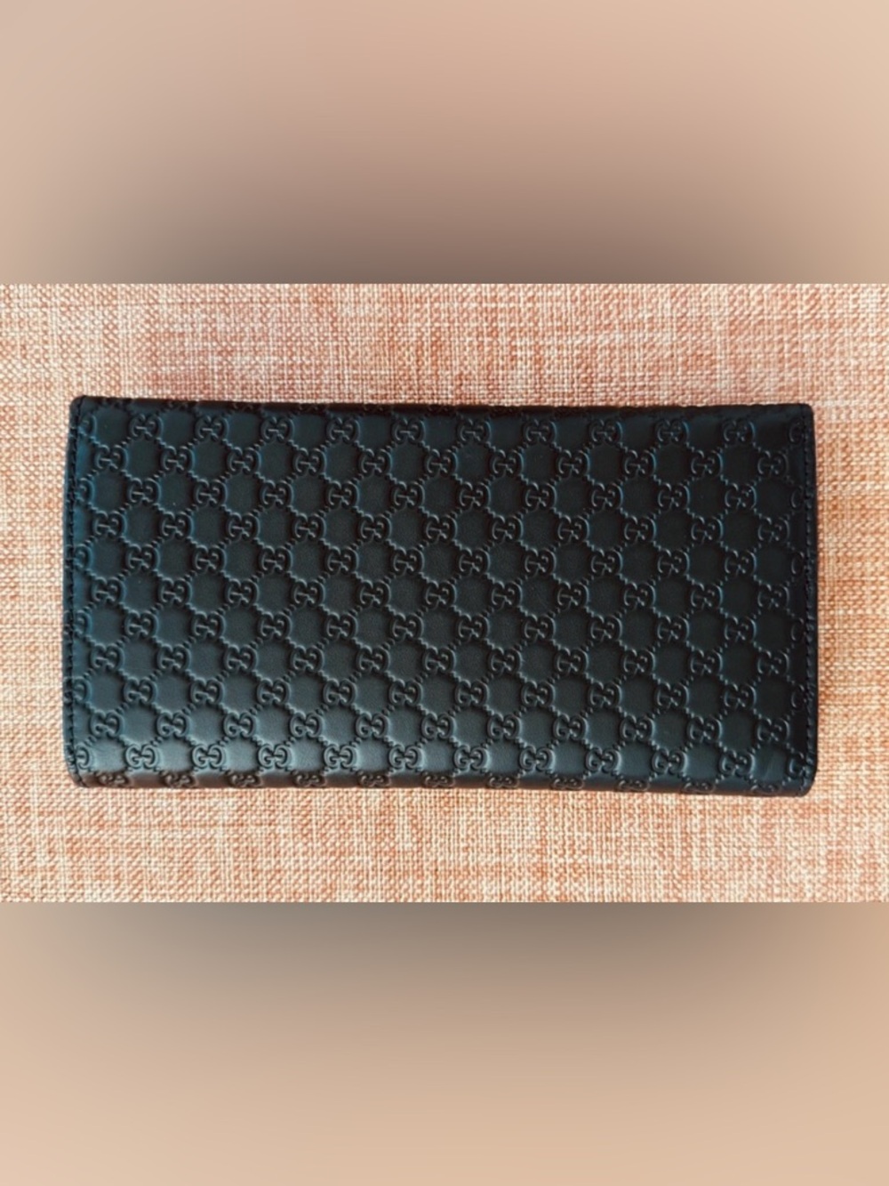 Gucci Microguccissima Embossed Black Continental Leather Wallet — FULL INCLUSION - Picture 6 of 9